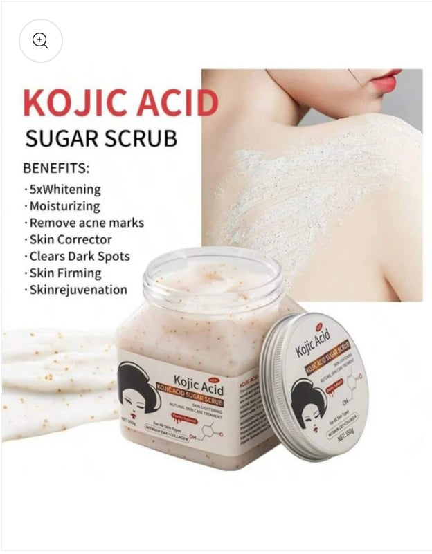 WWP Kojic Acid Face & Body Scrub